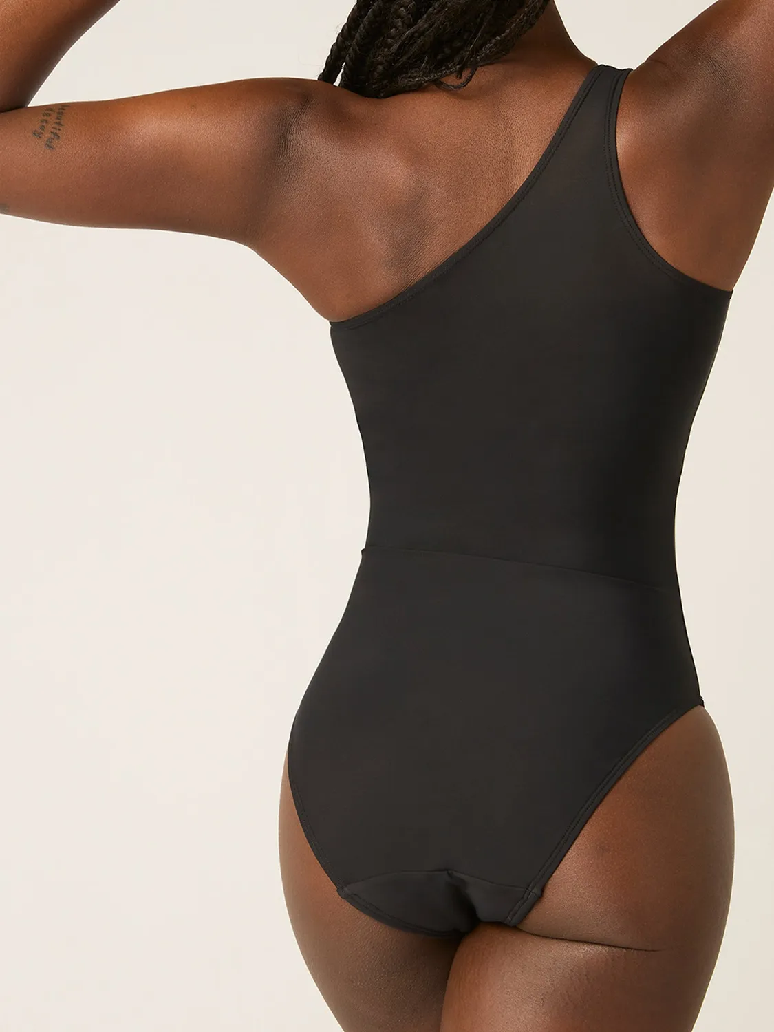 Modibodi Swimwear One-Shoulder One-Piece maillot de bain menstruel
