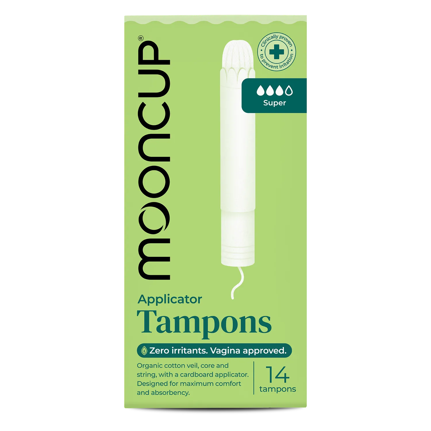 Moon Cup tampon avec applicateur coton bio