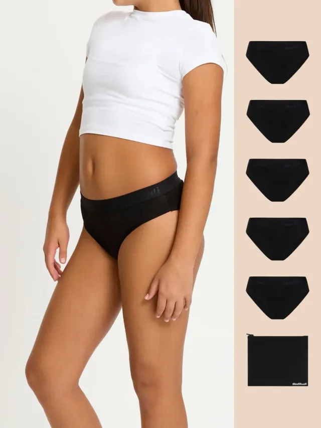 Modibodi Teen Hipster culotte ado flux super