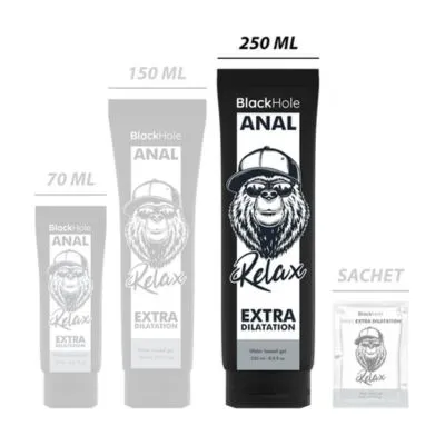 CONFORT 365 Black Hole Relax lubrifiant anal relaxant
