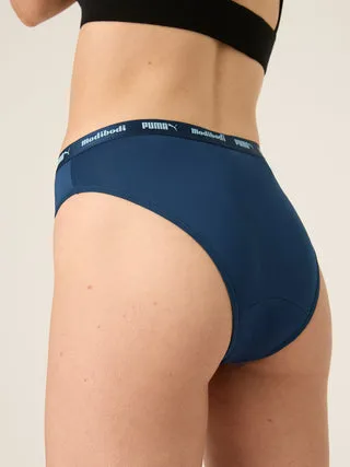 Modibodi Puma X Active Cheeky culotte menstruelle flux leger 20ml