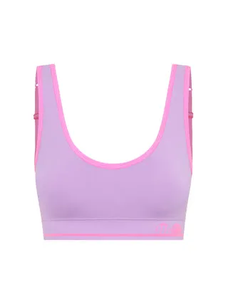 SmileyWorld Modibodi Seamless Bralette brassiere violet