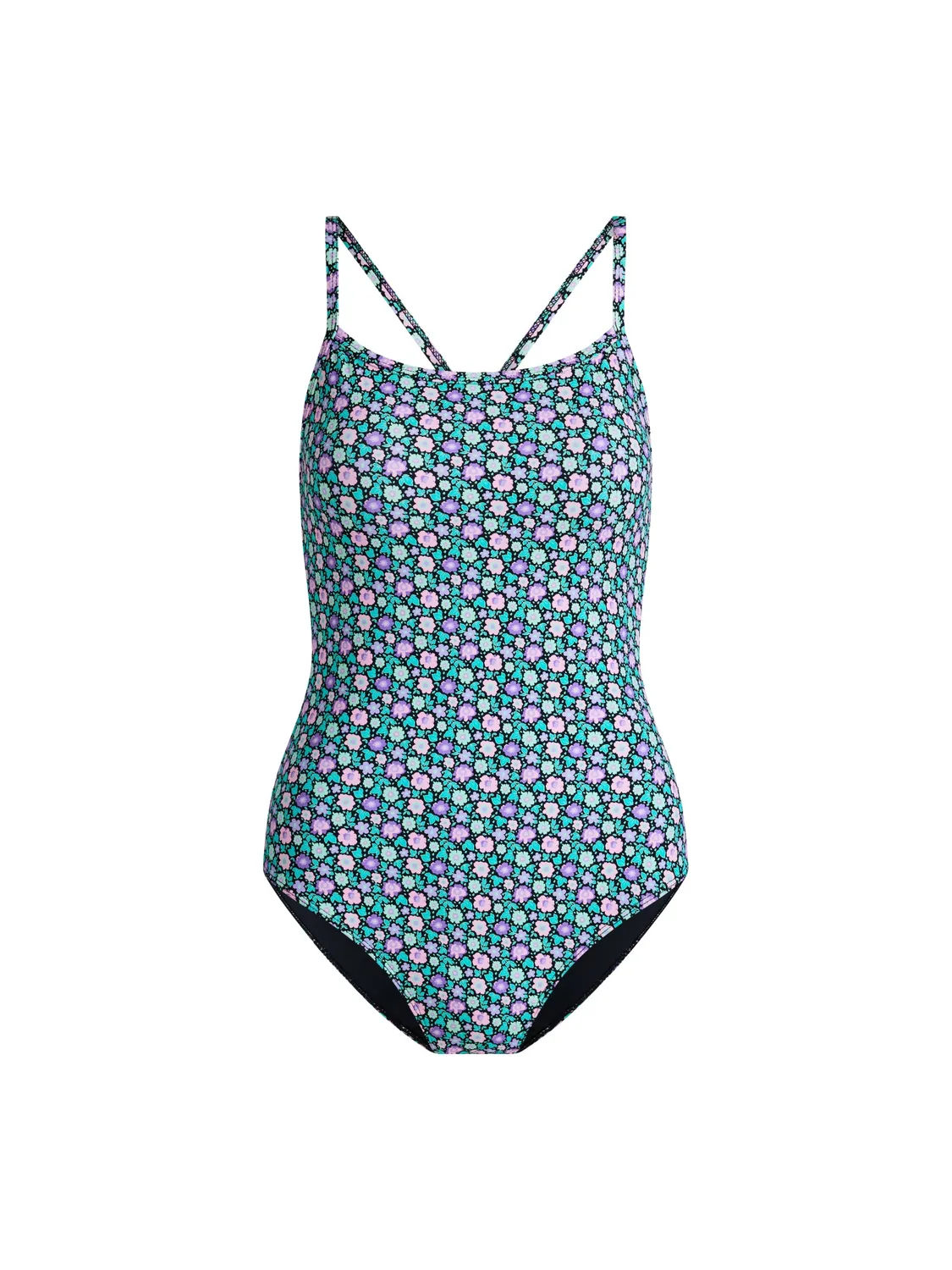 Modibodi Teen Racer One Piece maillot menstruel Light Luna Blossom