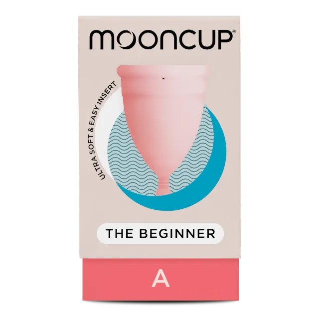Mooncup Beginner coupe menstruelle silicone souple lavable