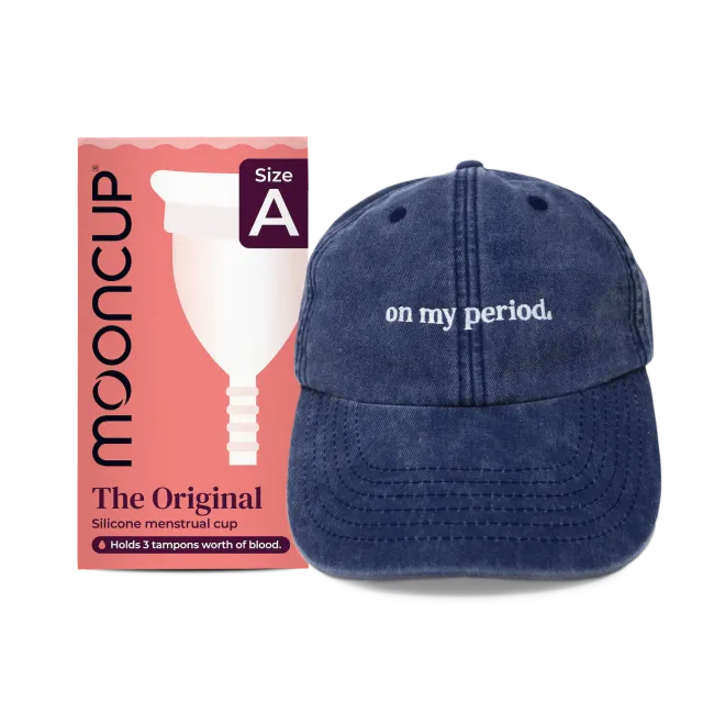 Moon Cup Cup & Cap bundle coupe menstruelle + casquette