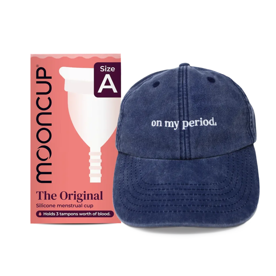 Moon Cup Cup & Cap bundle coupe menstruelle + casquette