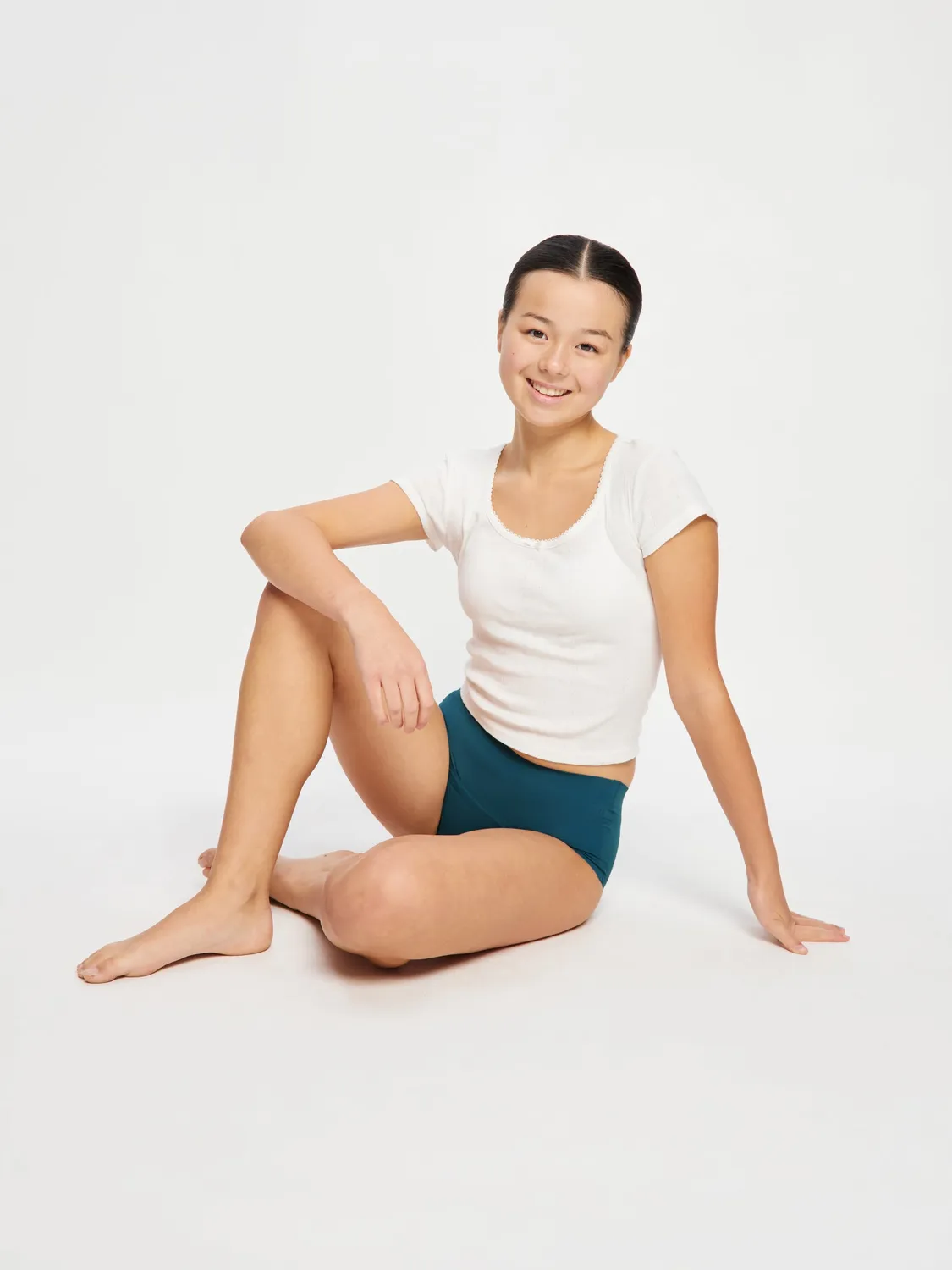 Modibodi Teen Seamfree Boyleg culotte menstruelle flux moyen