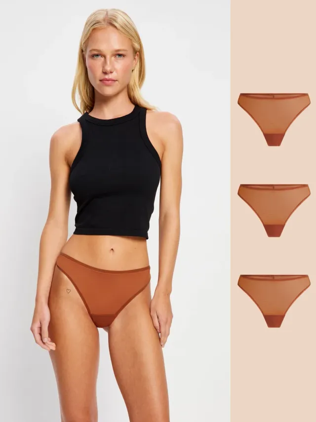 Modibodi Barely There string quotidien mesh