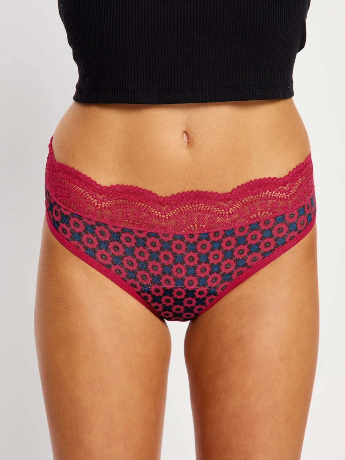 Modibodi Sensual Hi Waist Bikini Moderate culotte 30 ml