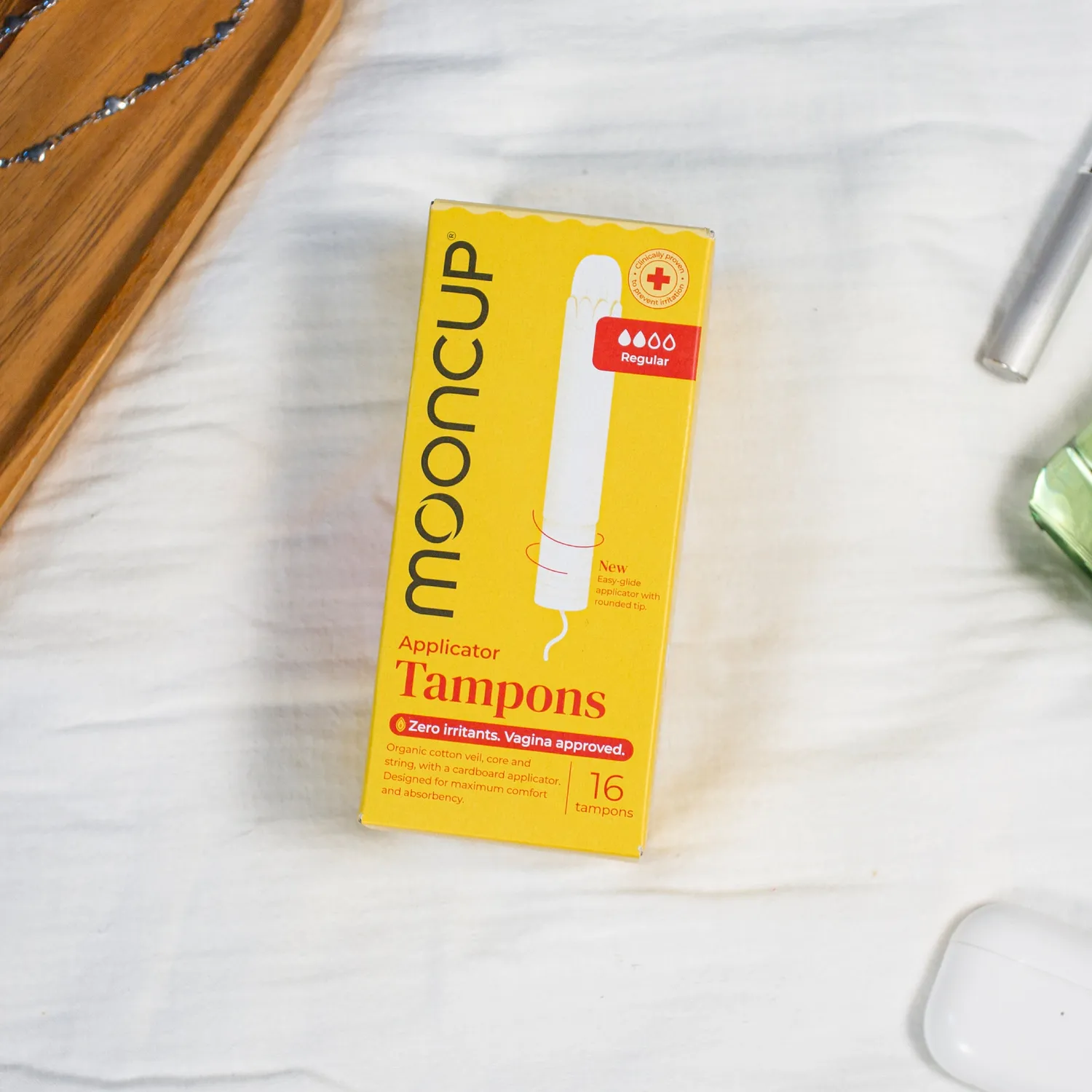 Moon Cup Applicator Tampons tampons avec applicateur