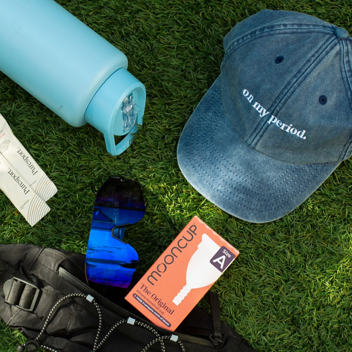 Moon Cup Cup & Cap bundle coupe menstruelle + casquette