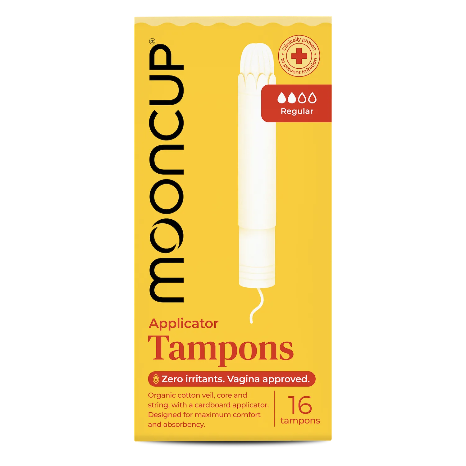 Moon Cup tampon avec applicateur coton bio