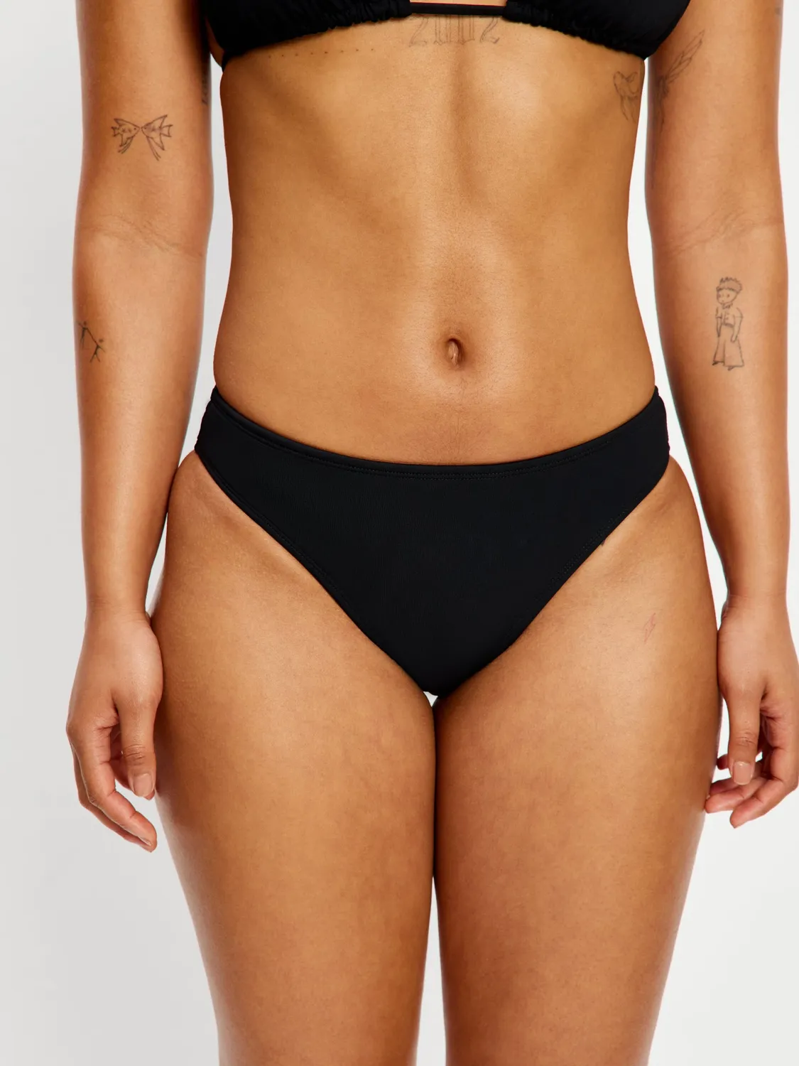 Modibodi Bikini Brief Super bas de maillot noir 50 ml