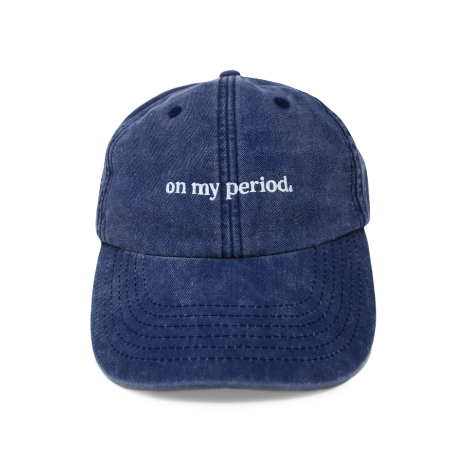Moon Cup On My Period casquette brodée