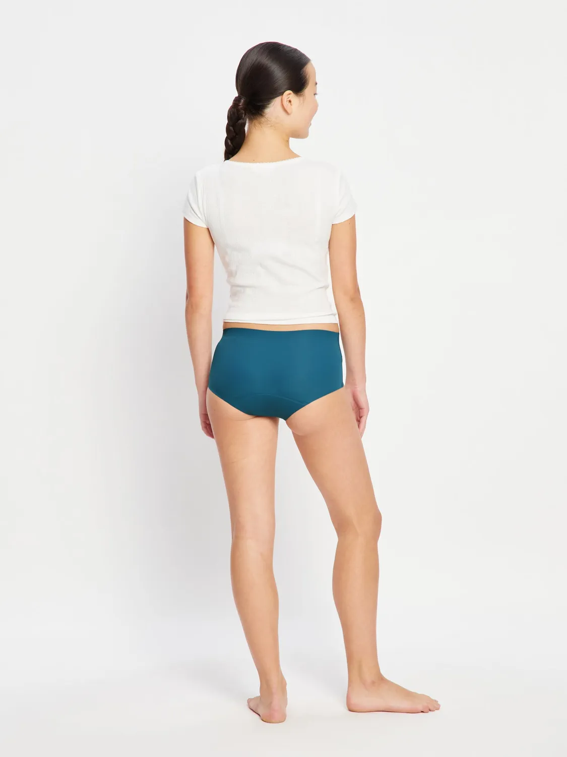 Modibodi Teen Seamfree Boyleg culotte menstruelle flux moyen
