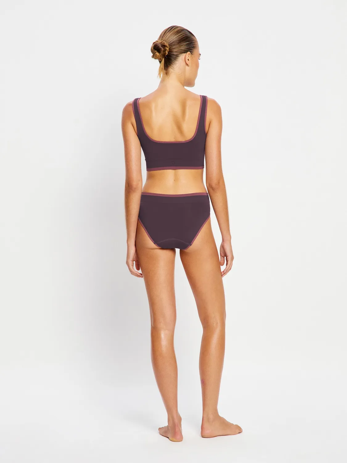 Modibodi Puma X Modibodi Seamless Hi-Leg Cheeky Brief Light