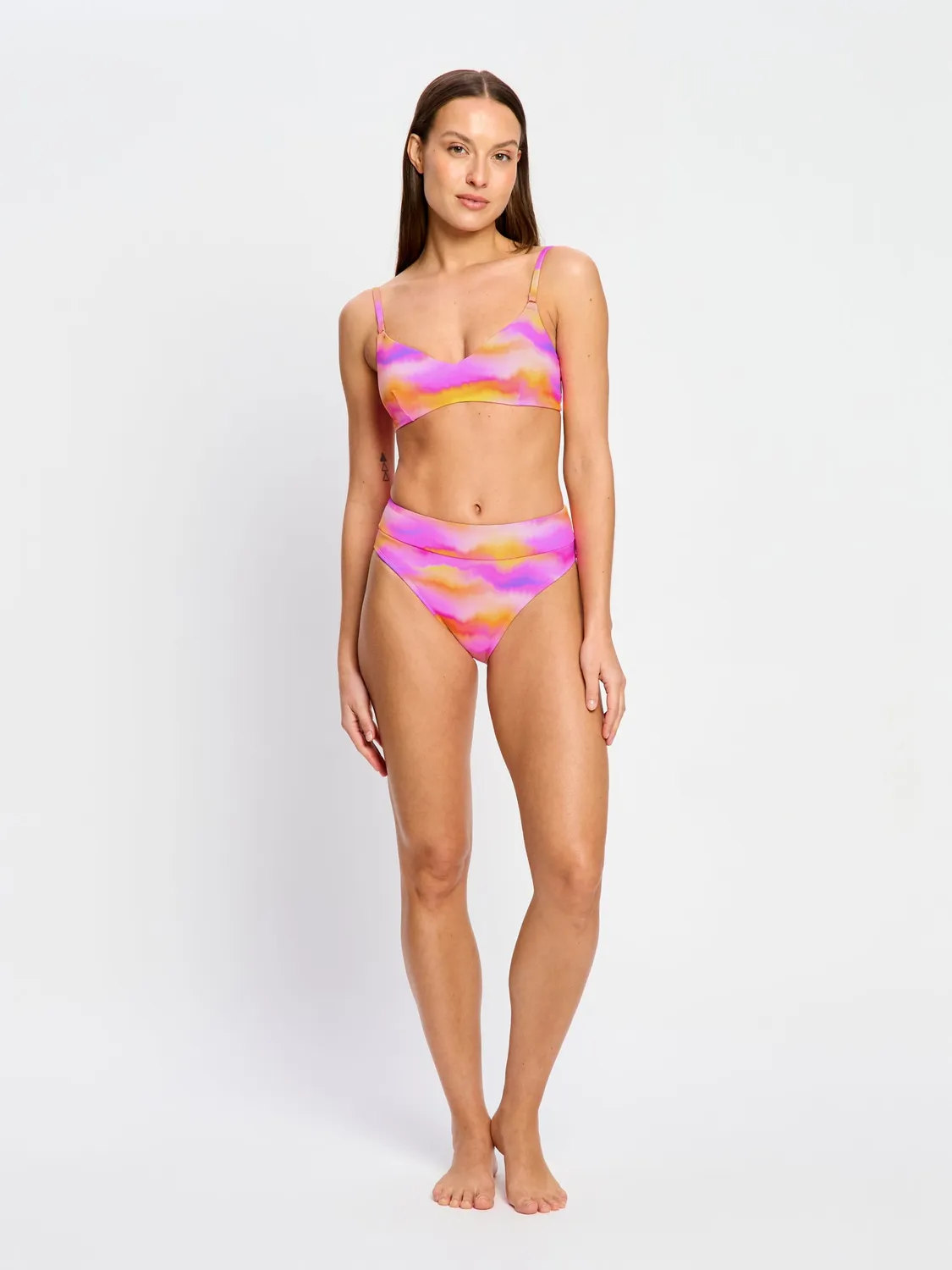 Modibodi Sunset haut bikini + bas maillot menstruel