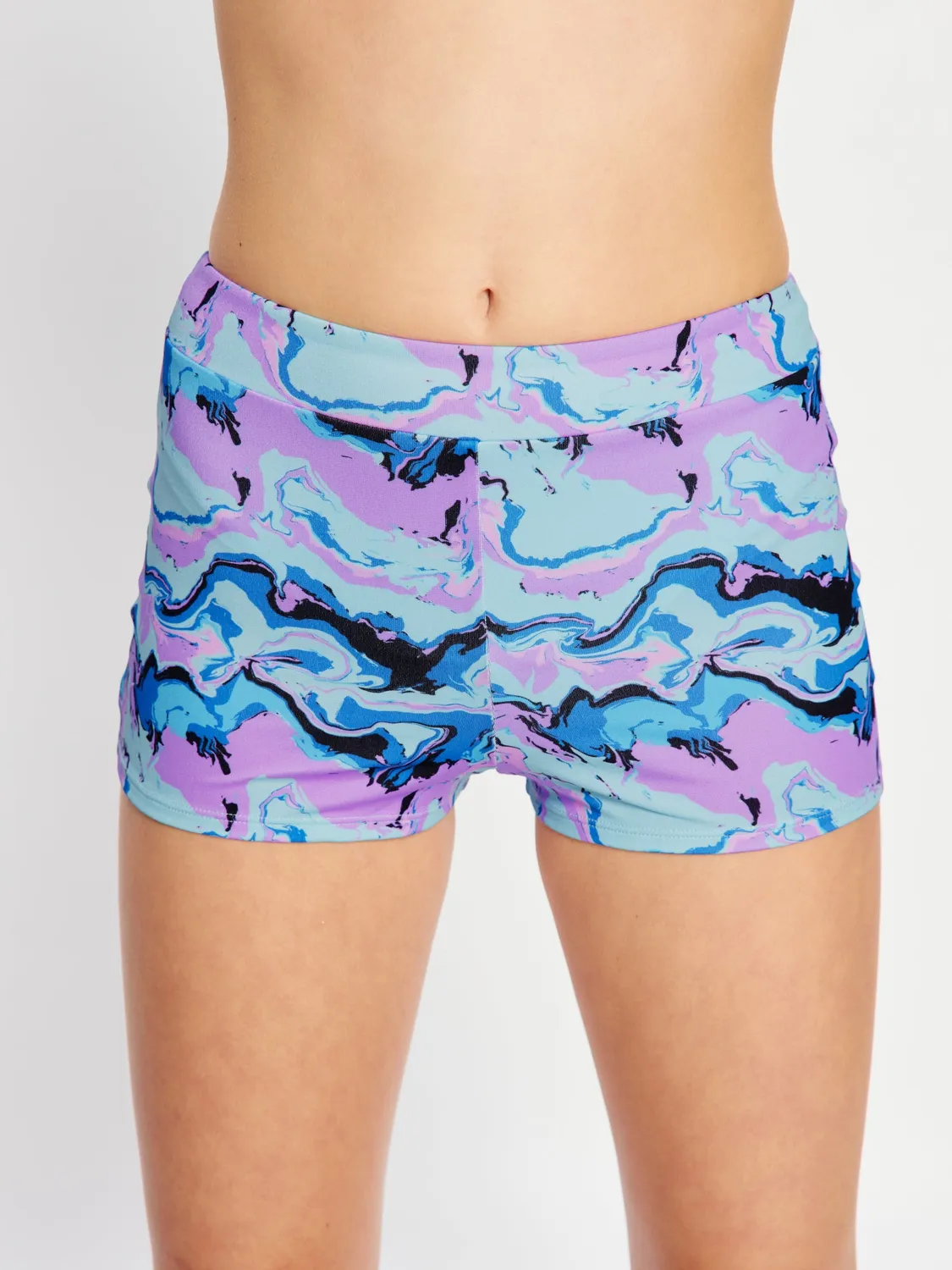 Modibodi Teen Performance crop top + short maillot menstruel