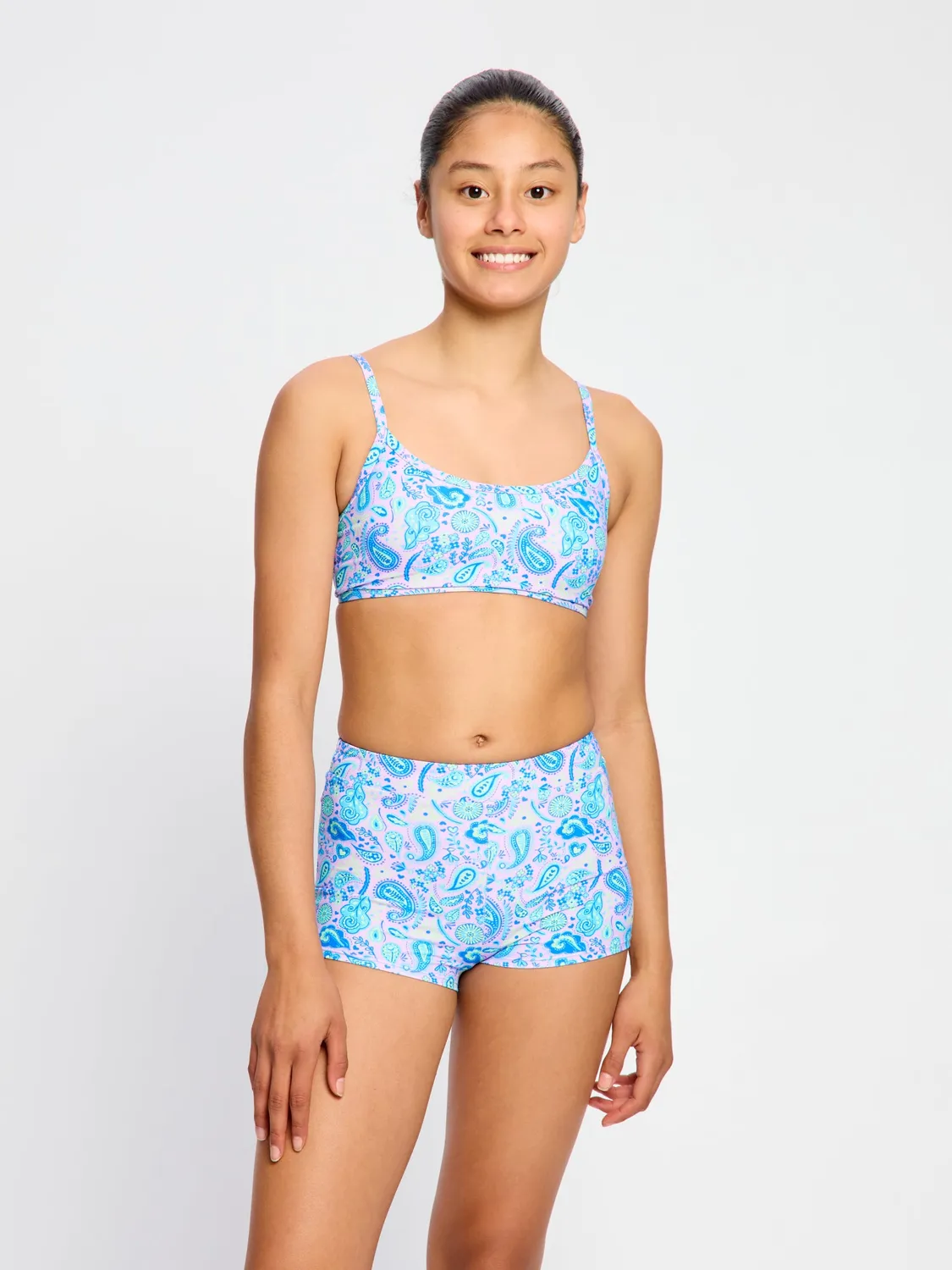 Modibodi Teen Adjustable Crop Top haut de maillot ado