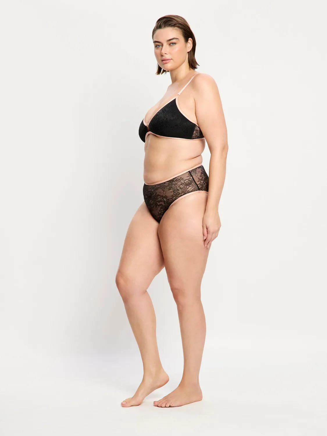 Modibodi Bliss Hi Waist Brief culotte menstruelle Moderate Jet Black