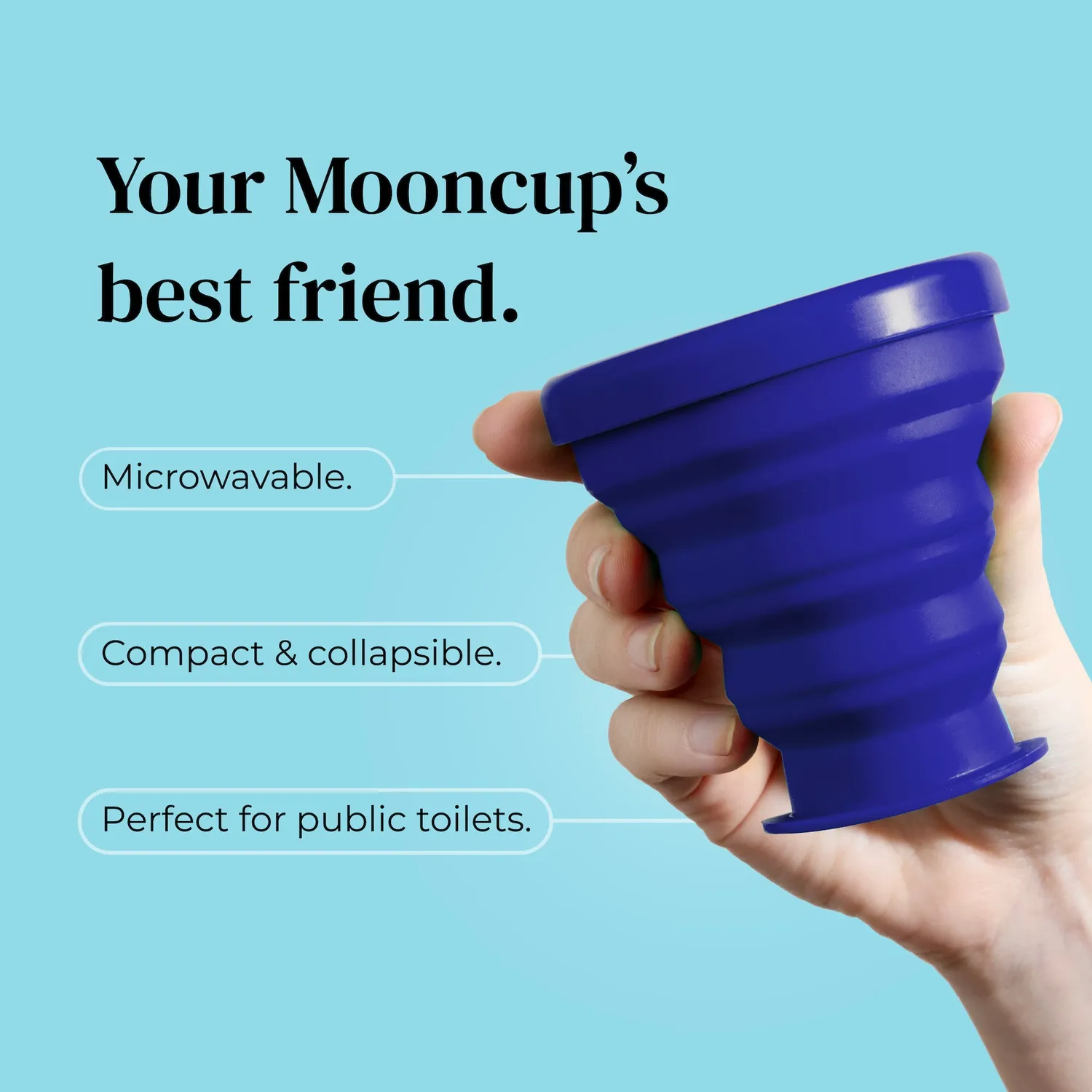Moon Cup Mooncup coupe menstruelle avec kit nettoyage