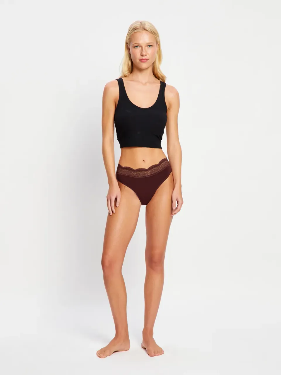 Modibodi Sensual Hi Waist Bikini culotte menstruelle