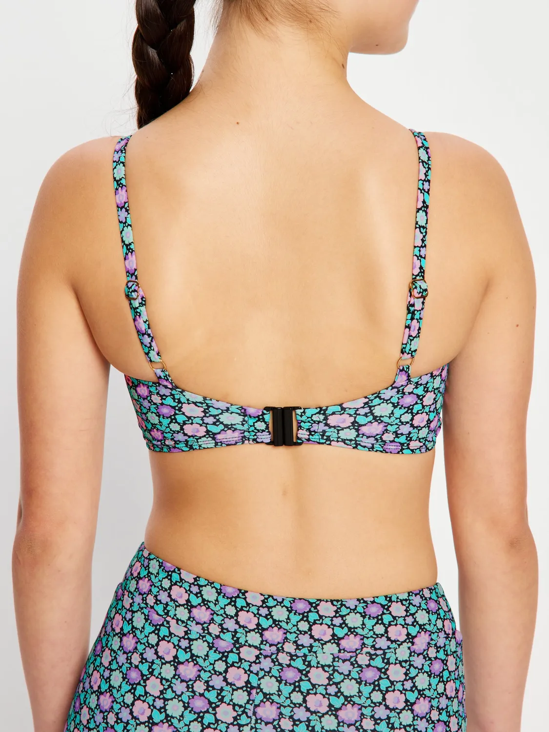 Modibodi Teen Swimwear Bandeau Strap Crop Top haut de bikini