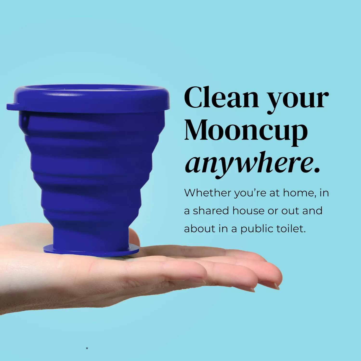 Moon Cup Mooncup coupe menstruelle avec kit nettoyage