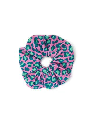 Modibodi Teen Scrunchie chouchou Mystic Leopard Pink coton bio