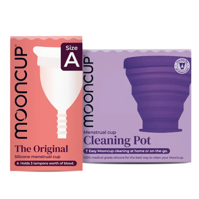 Moon Cup Mooncup coupe menstruelle avec kit nettoyage