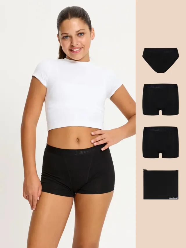 Modibodi The School Period Survival Pack culotte menstruelle ado