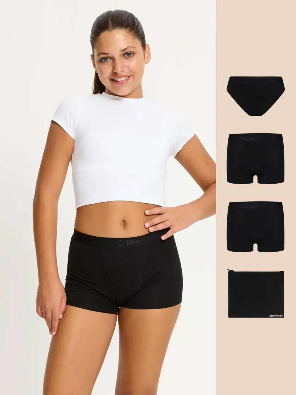 Modibodi The School Period Survival Pack culotte menstruelle ado