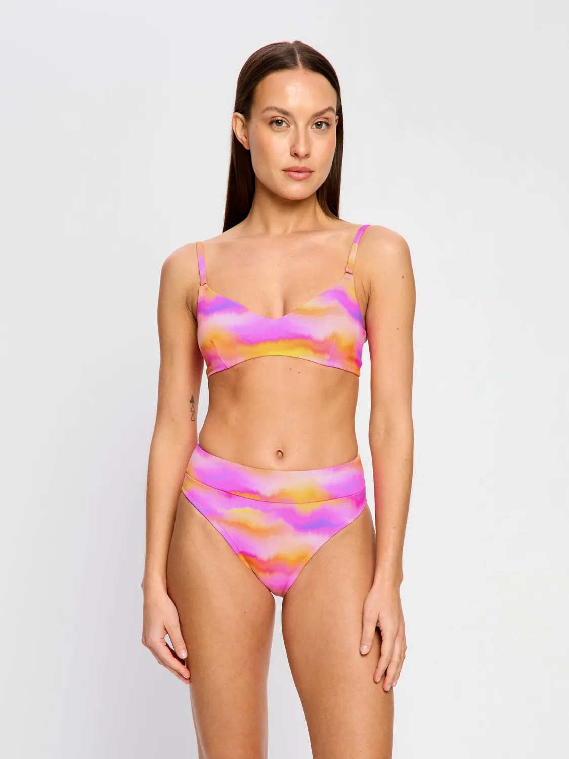 Modibodi Sunset haut bikini + bas maillot menstruel