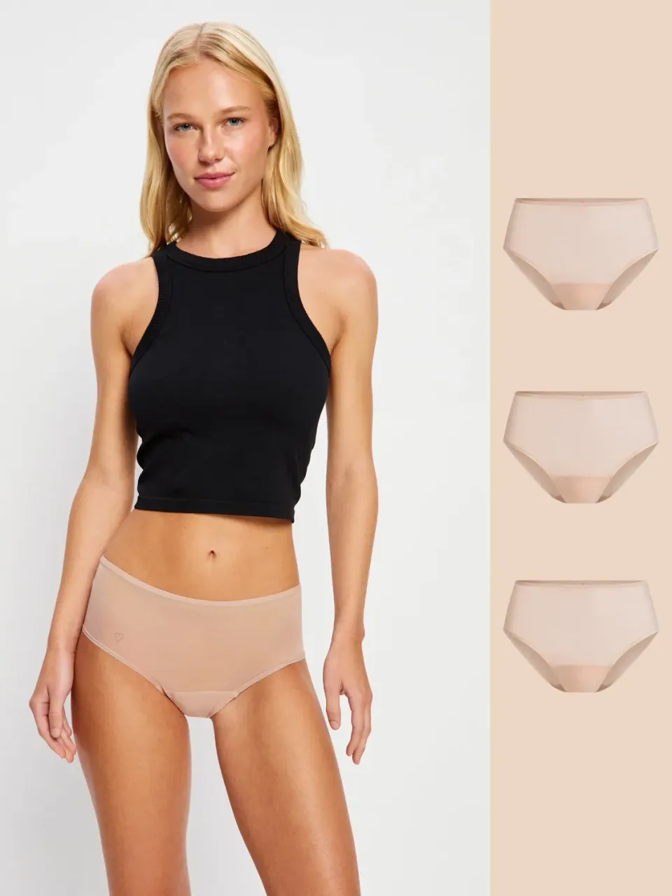 Modibodi Barely There Hi Waist culotte lot 3
