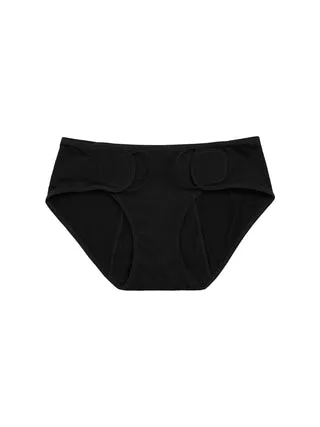 Modibodi Adaptive Boyleg culotte menstruelle noire flux nuit abondant