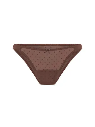 Modibodi Boudoir Tanga culotte menstruelle Espresso flux léger