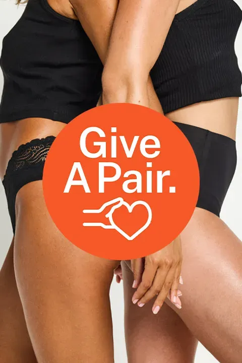 Modibodi Give A Pair Contribution don de culottes menstruelles
