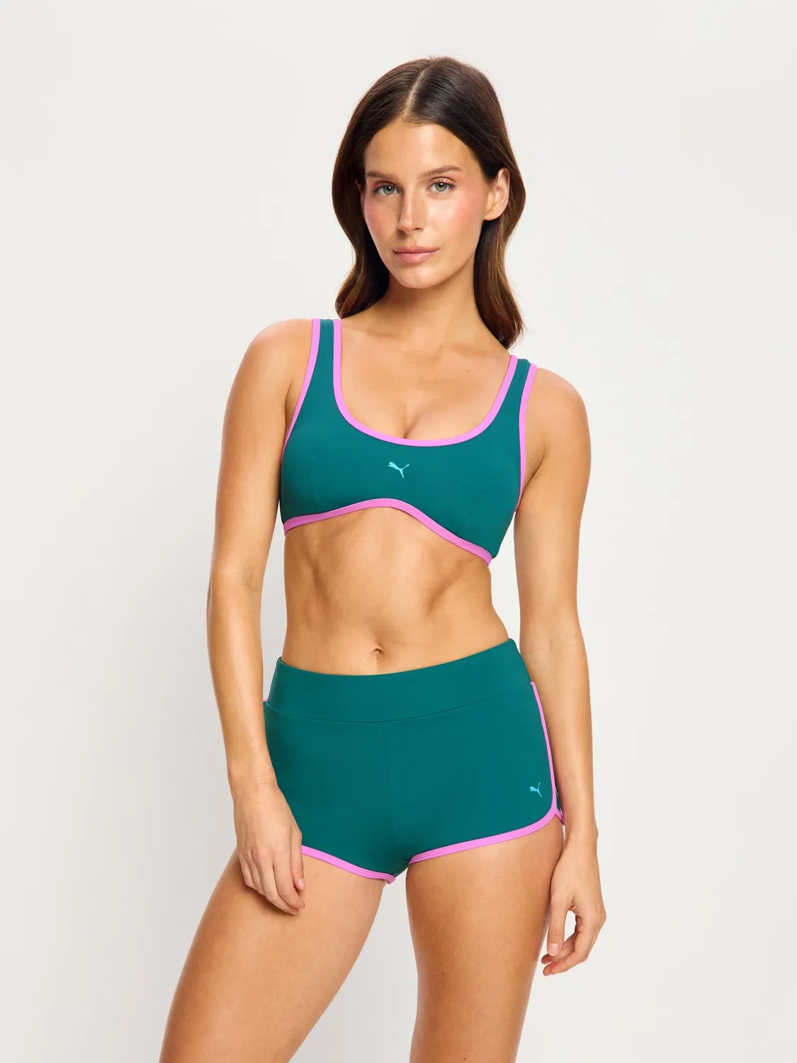 PUMA x Modibodi Scoop Short ensemble bain emeraude 50 ml
