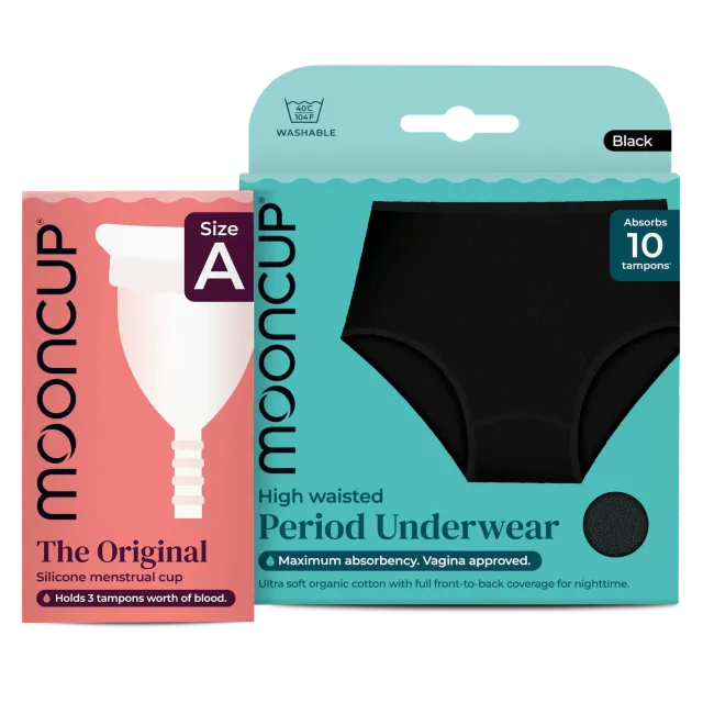 Mooncup Original culotte + coupe menstruelle réutilisable