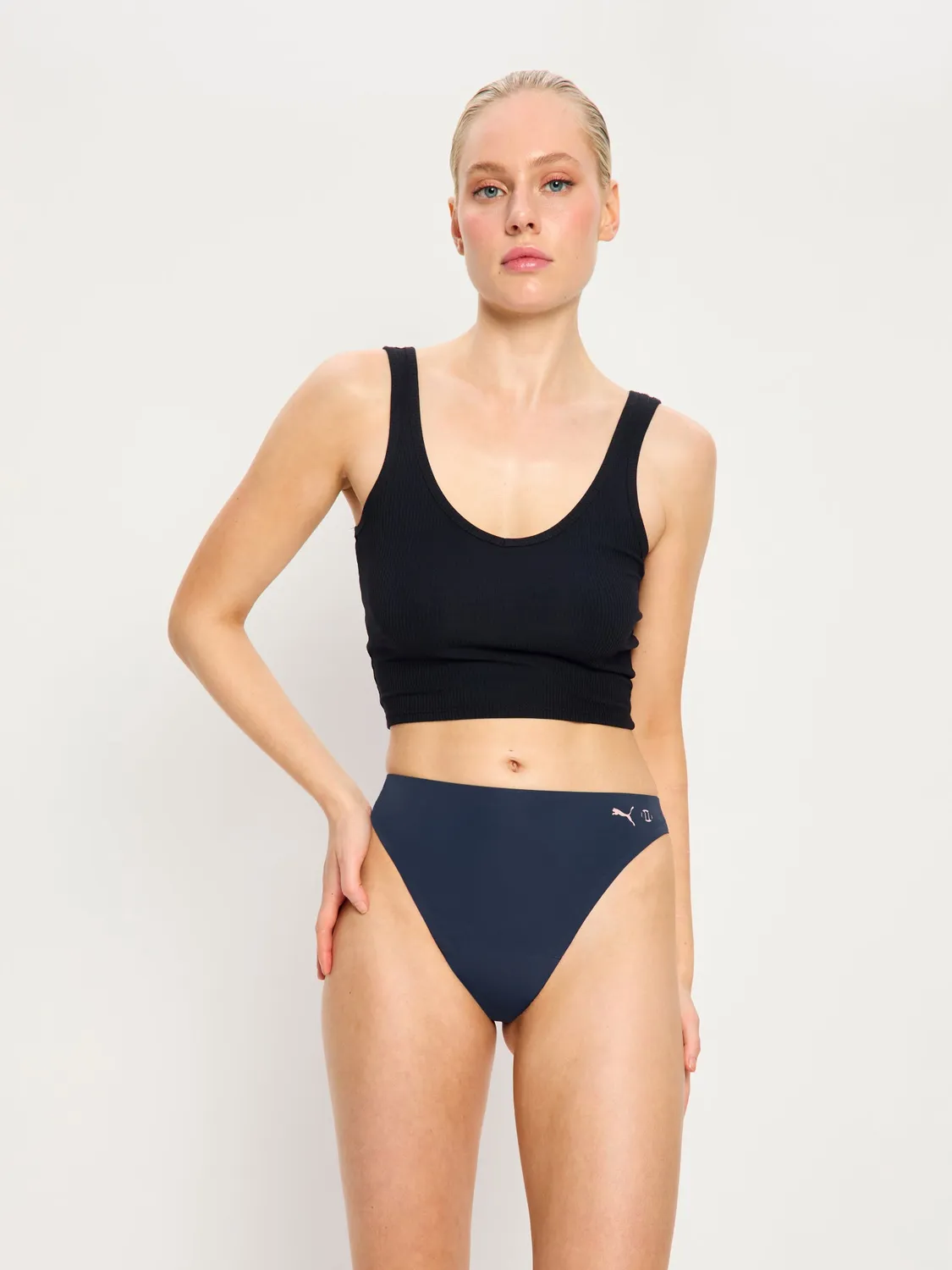 Puma x Modibodi Seamfree Thong string Midnight Light lot 3