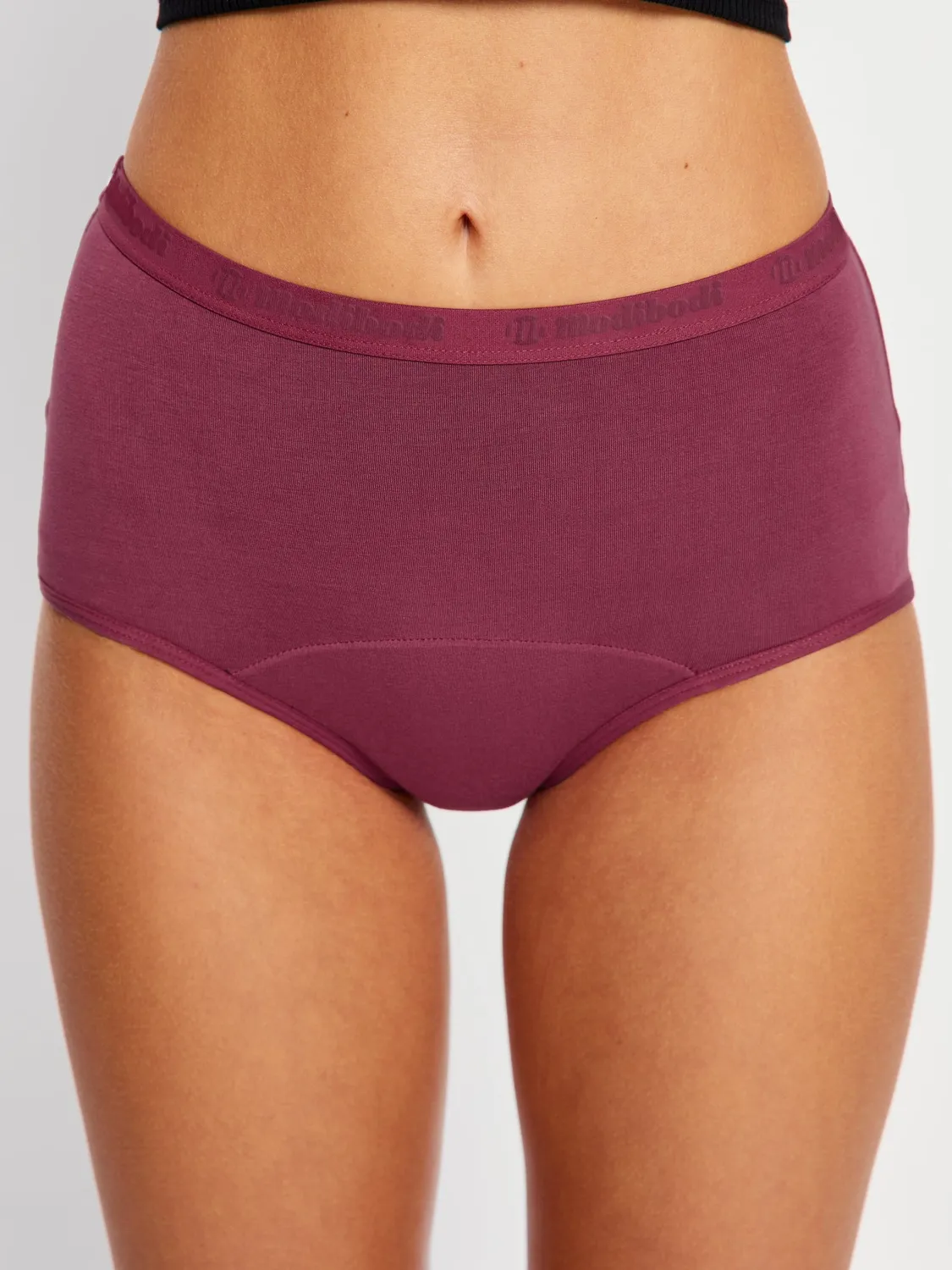 Modibodi Classic Full Brief culotte Plum Purple Moderate