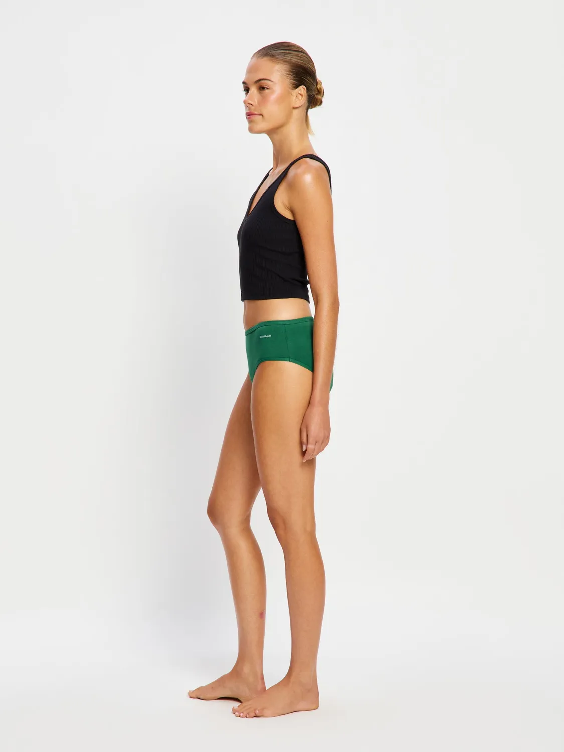 Modibodi Basic Mid-Rise Brief culotte flux moyen