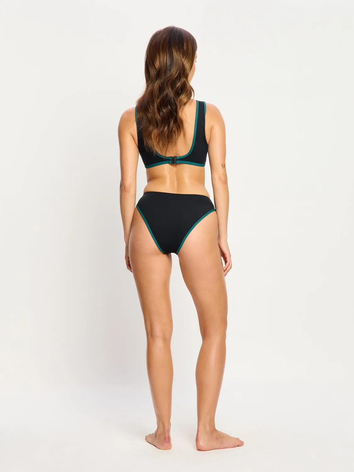 Puma x Modibodi Hi-Leg bas maillot cheeky flux fort