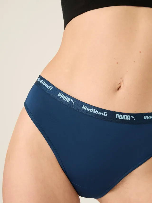 Modibodi Puma X Active Cheeky culotte menstruelle flux leger 20ml
