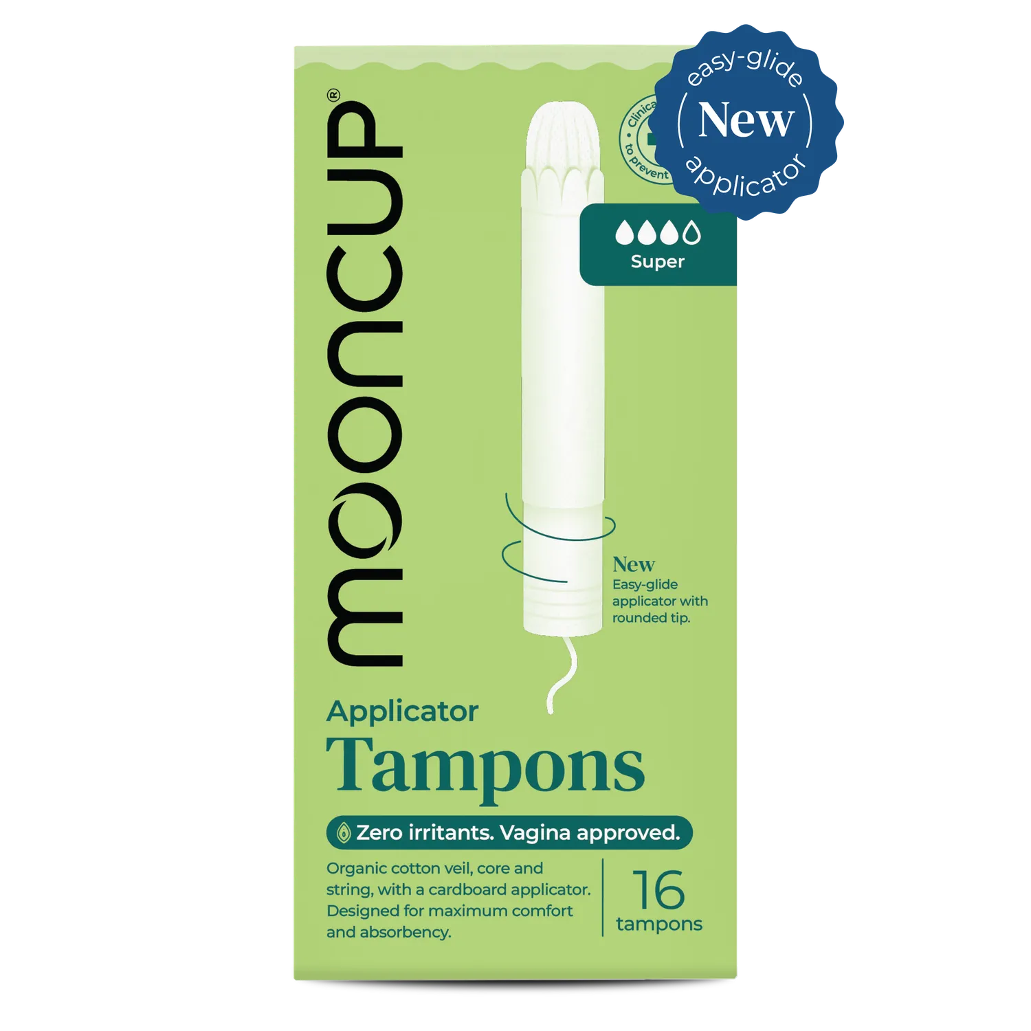 Moon Cup Applicator Tampons tampons avec applicateur