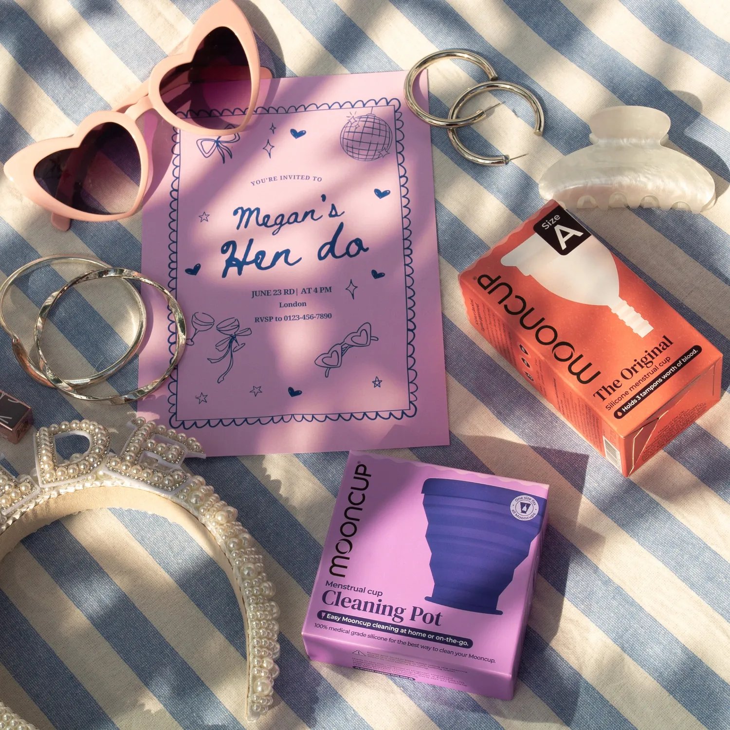 Moon Cup Mooncup coupe menstruelle avec kit nettoyage