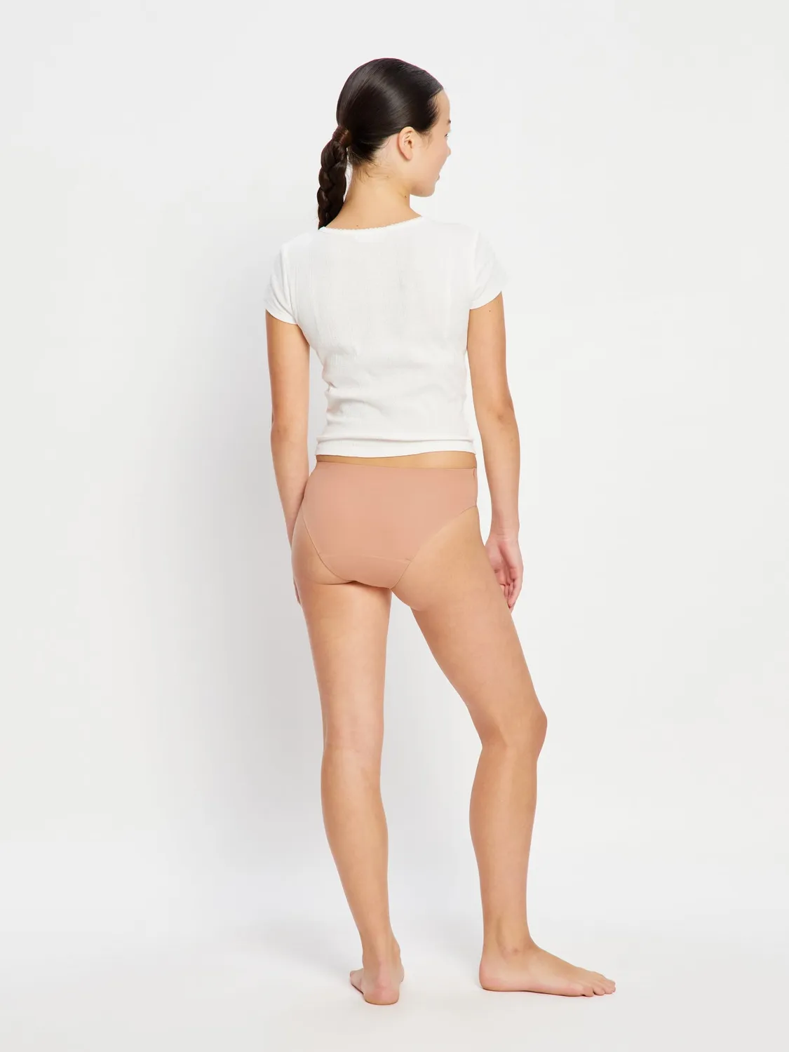 Modibodi Teen Seamfree Hi-Leg Bikini culotte menstruelle Moderate 30 ml