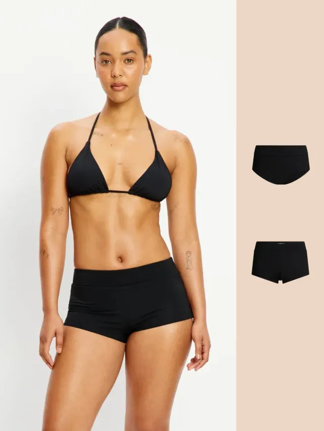 Modibodi Swim Essentials maillot lot 2 flux fort