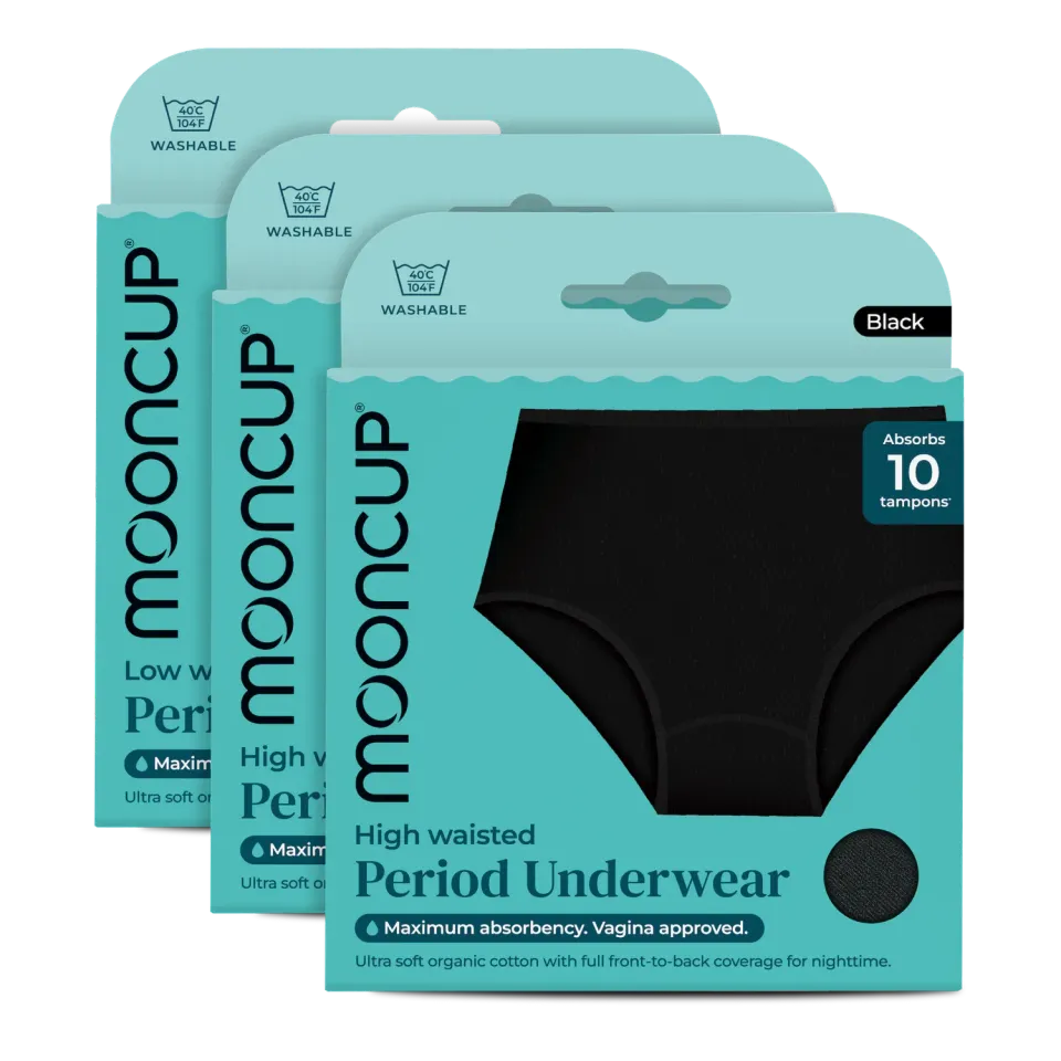 Moon Cup culotte menstruelle lot flux fort