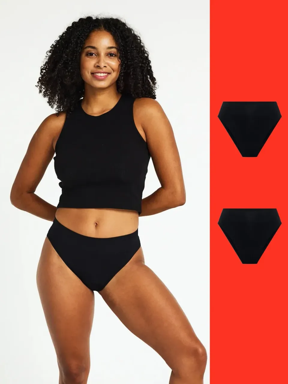 Modibodi ModiComfort Hi-Leg Brief culotte flux moyen